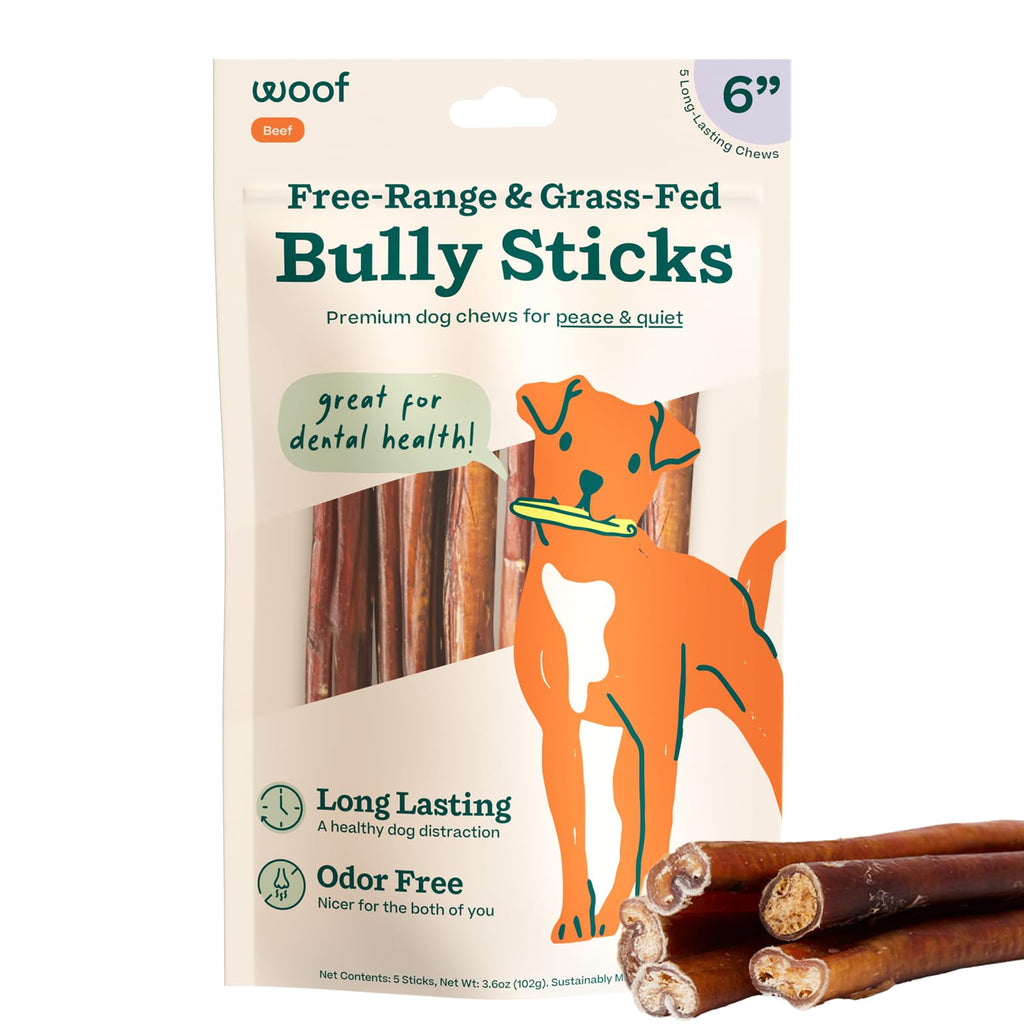 6 Inch 5 Count Dog Chew Treats O46184