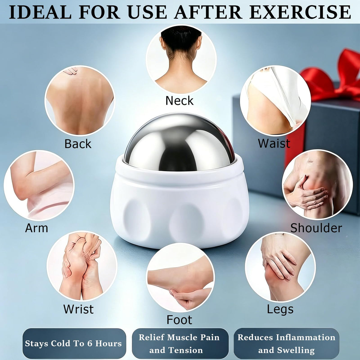 Ice Roller Ball Cold & Heat Therapy I3775
