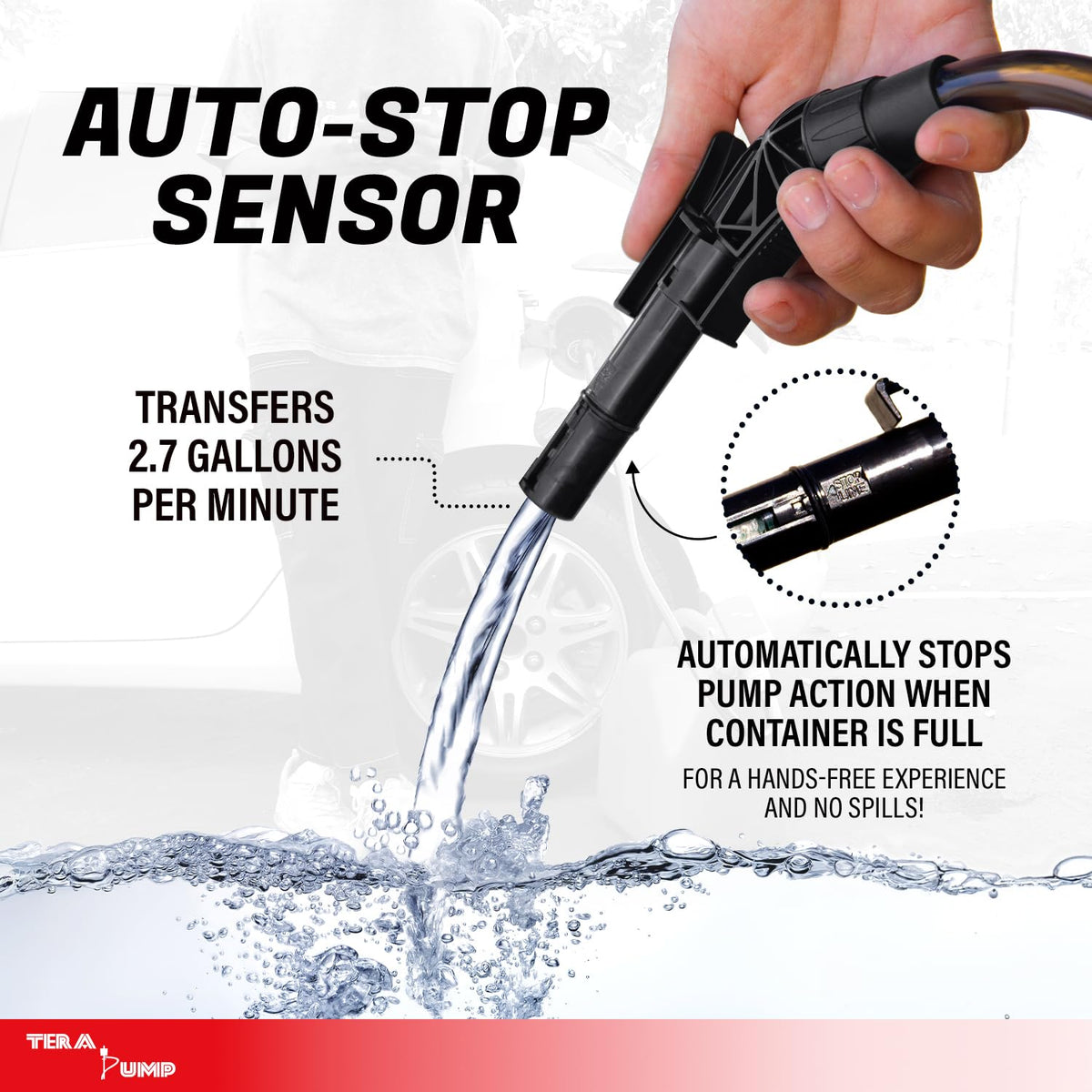Battery Powered Transfer Siphon Pump G432