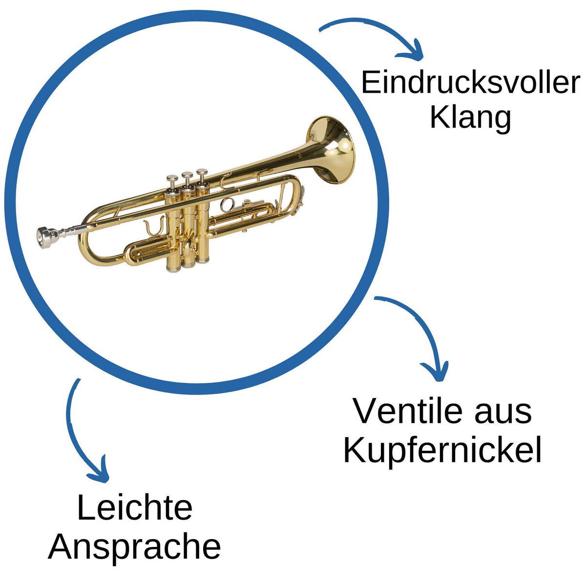 Bb Trumpet with Mouthpiece and Case G57930