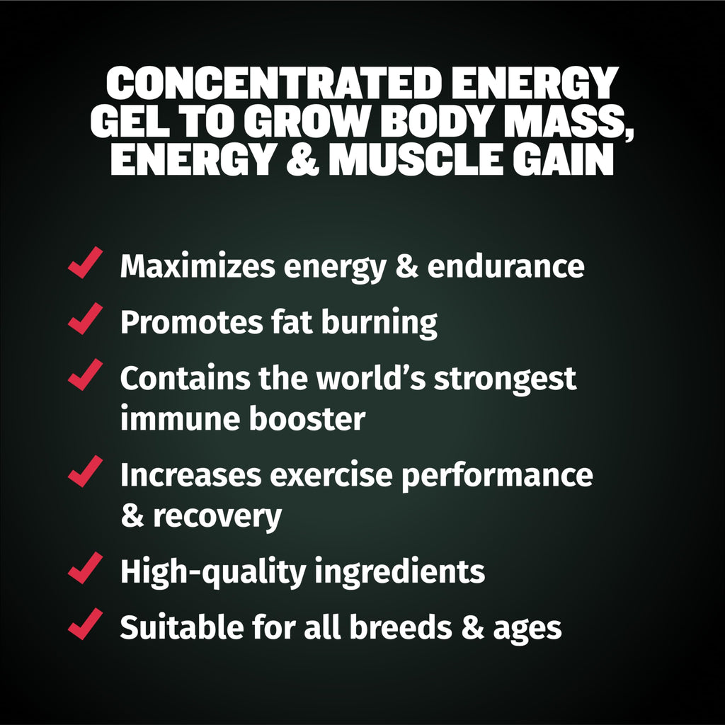 Dog Weight Gainer Chews & Muscle Builder Tablets & Liquid Muscle Builder Supplement I44147