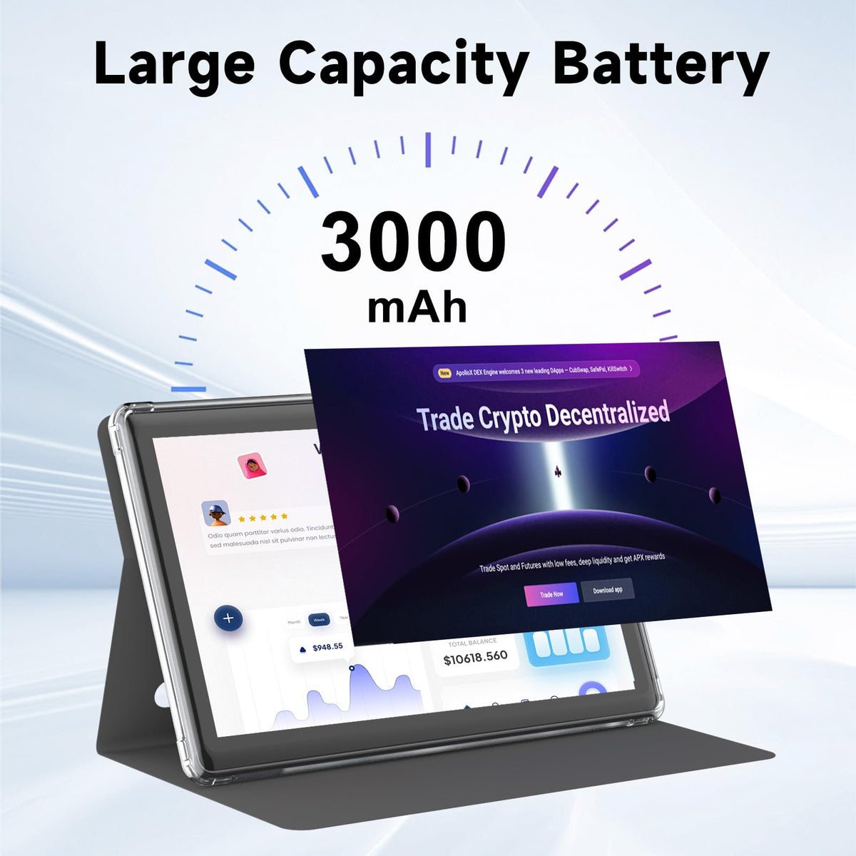7 Inch Android Tablet with Protective Case M26540