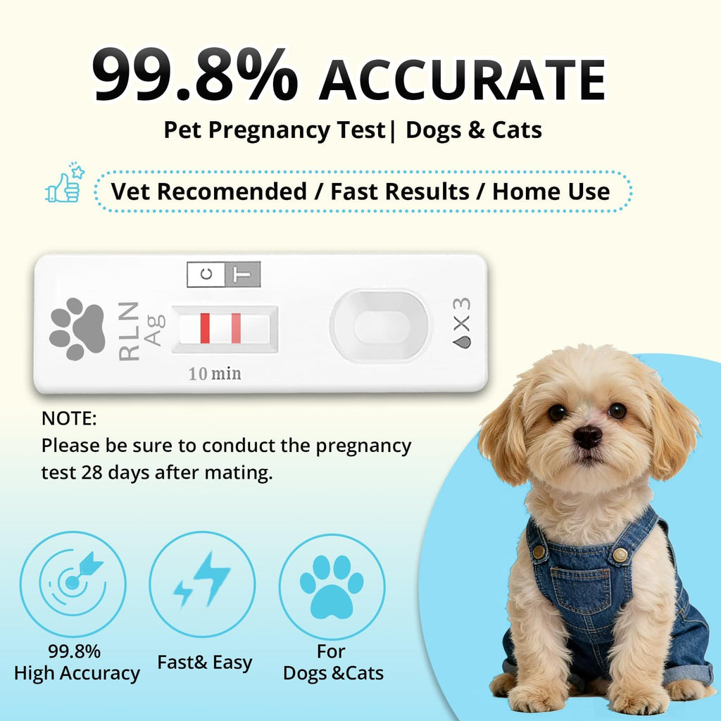 Dog & Cat Pregnancy Blood Test Kit 1 Pack L78396