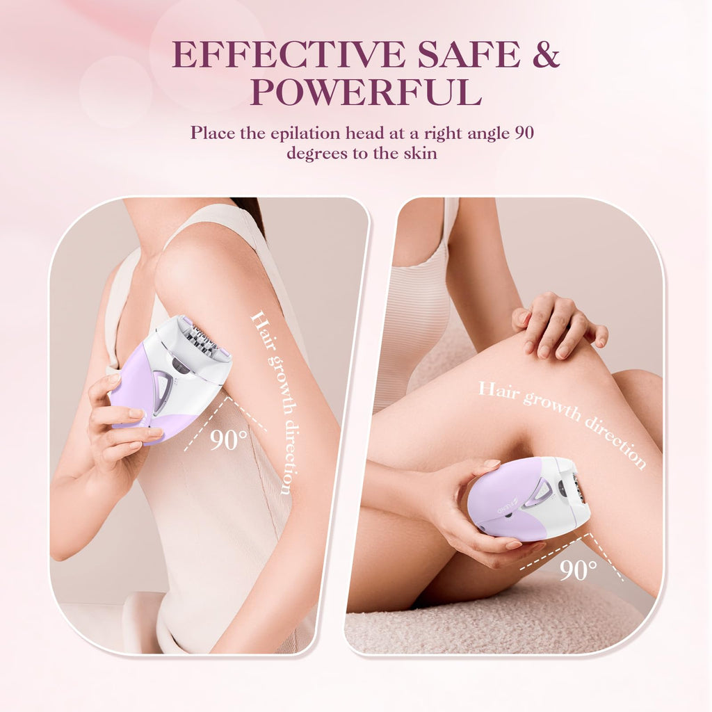 2-Speed Adjustable Epilator with 36 Tweezers D675348