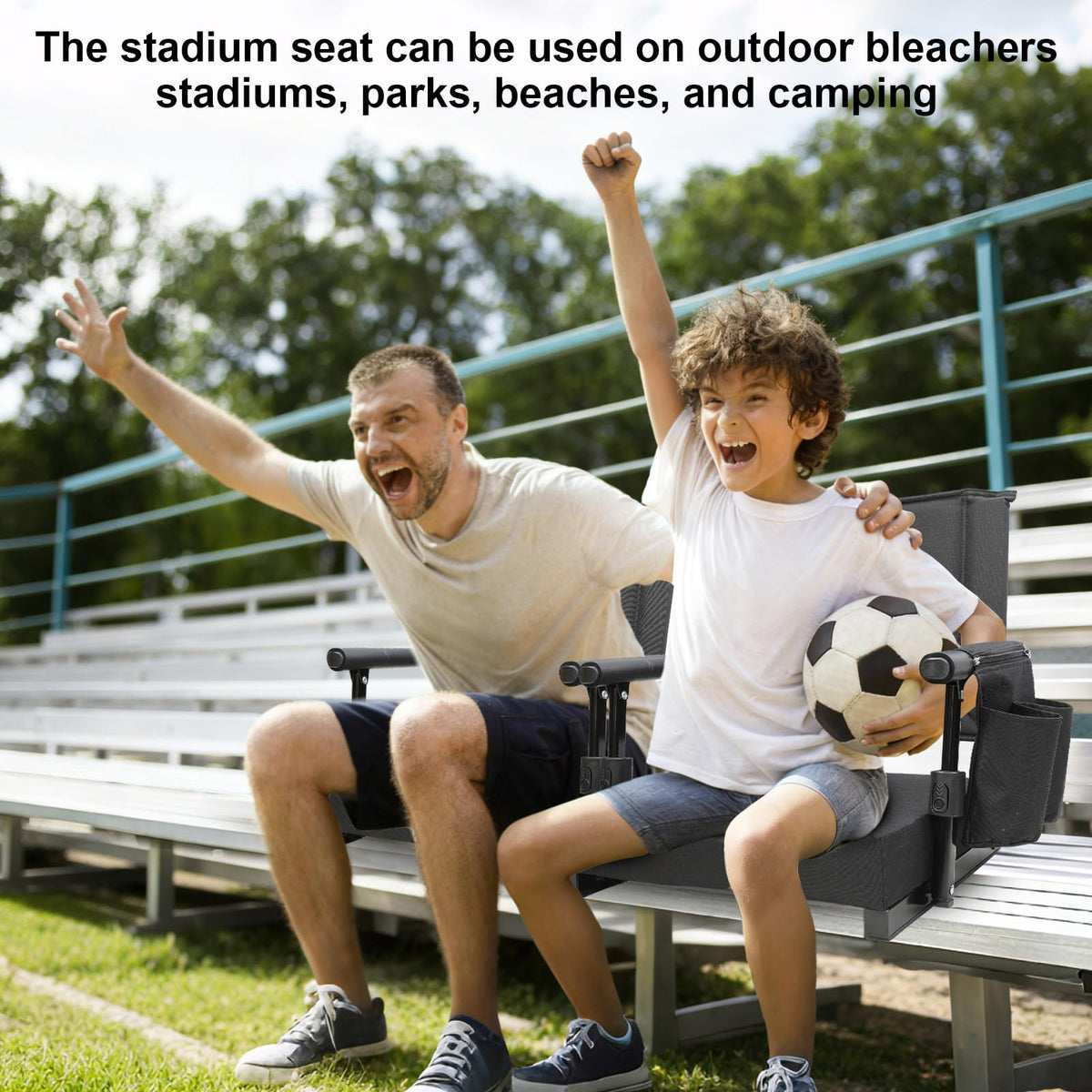 Padded Stadium Seats with Back Support C82104