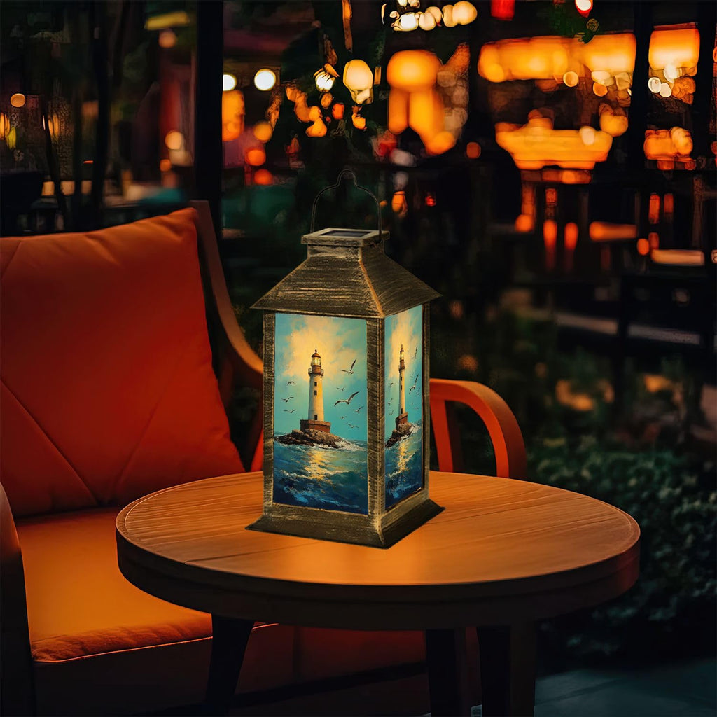 Waterproof Solar Powered Hanging Lantern U67549