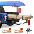Truck Bed Extender Hitch Mount with Flag E8738