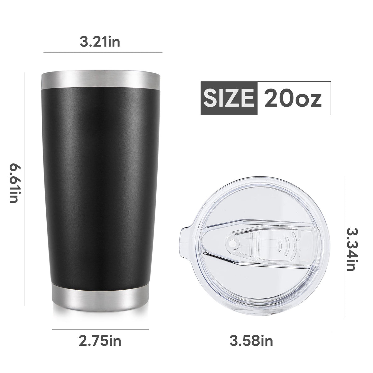 20 oz Stainless Steel Insulated Tumbler Z381660