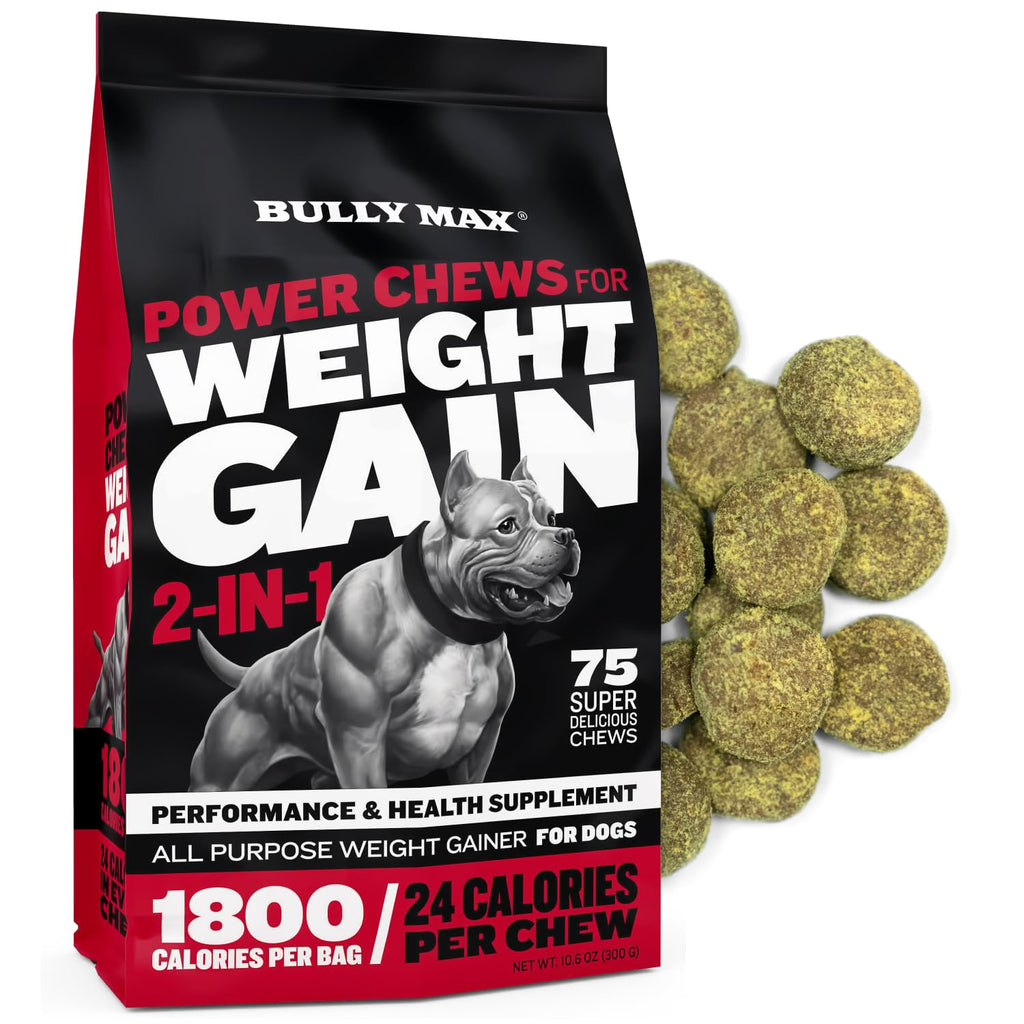 Dog Weight Gainer Chews & Muscle Builder Tablets & Liquid Muscle Builder Supplement I44147