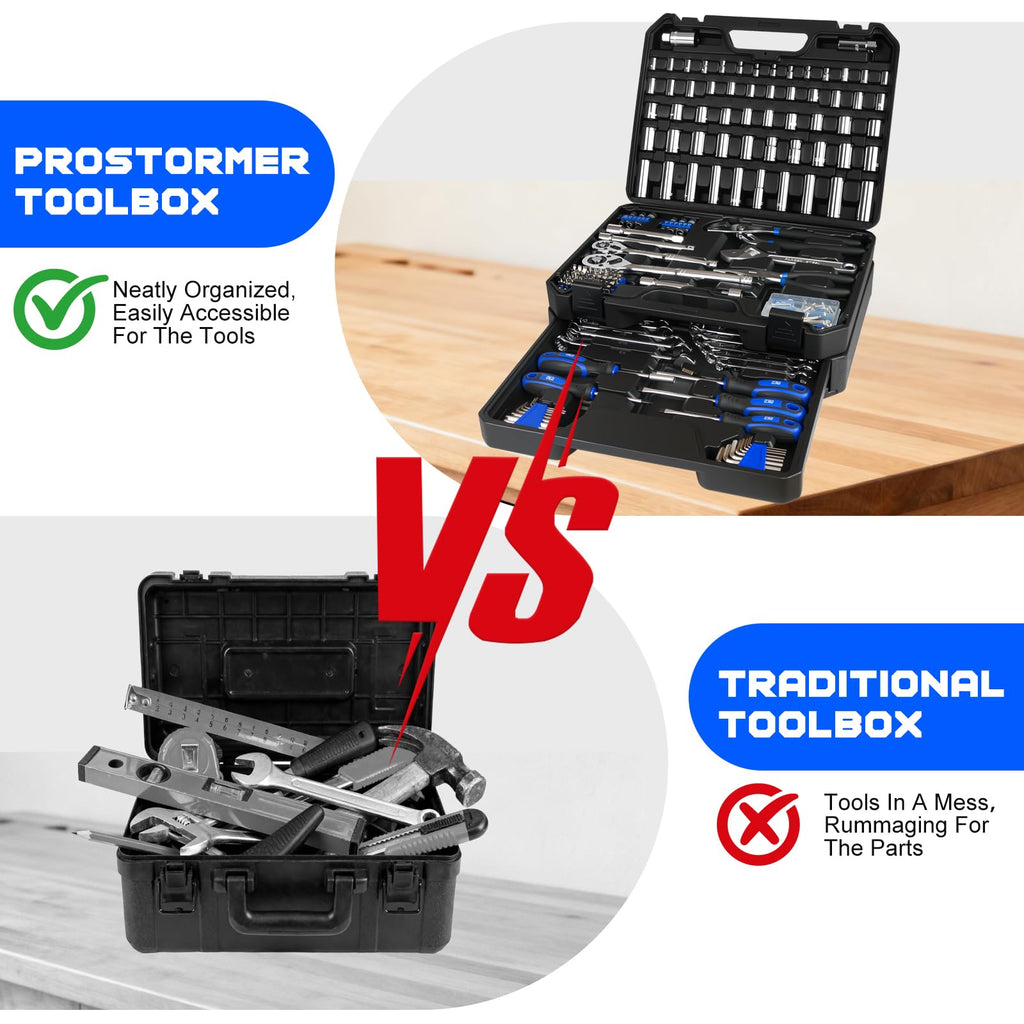 279-Piece Mechanics Tool Set with Toolbox S4744