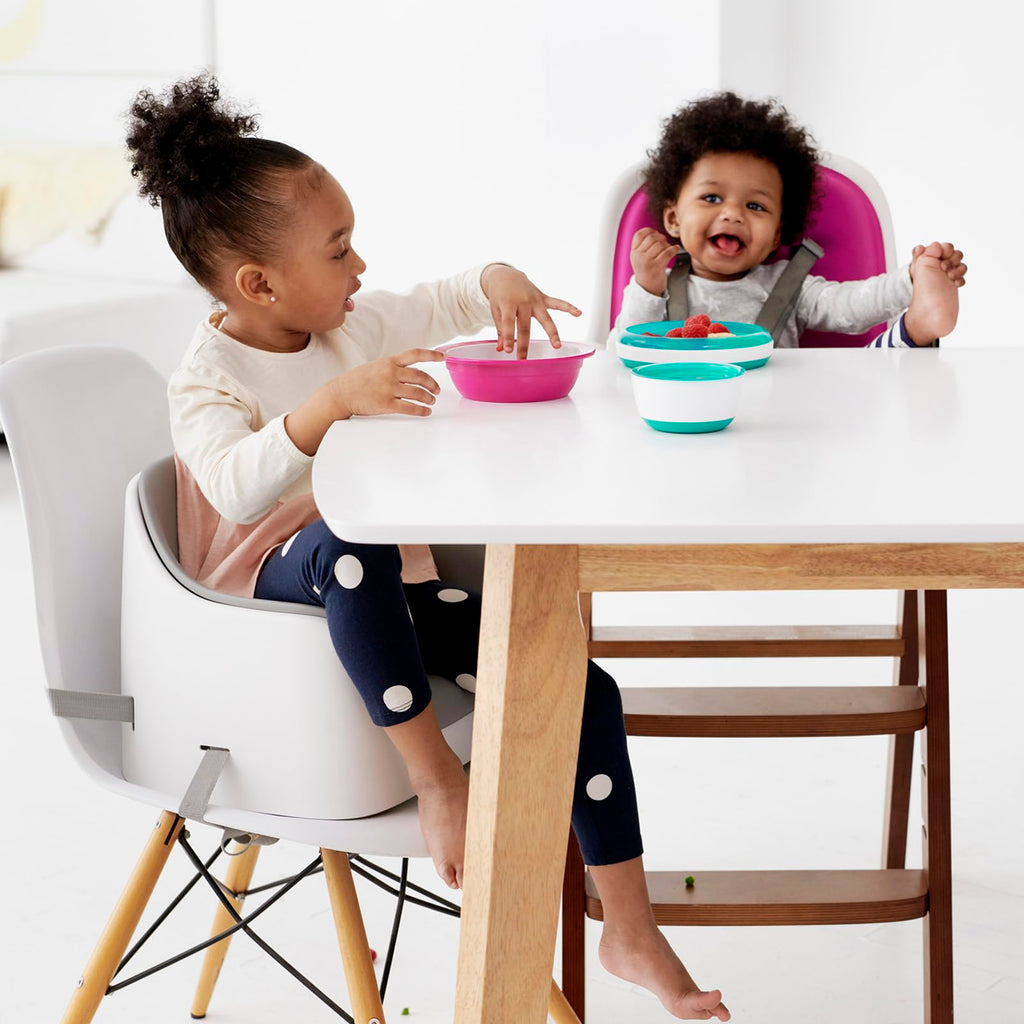 Gray Toddler Booster Seat with Removable Cushion W575480