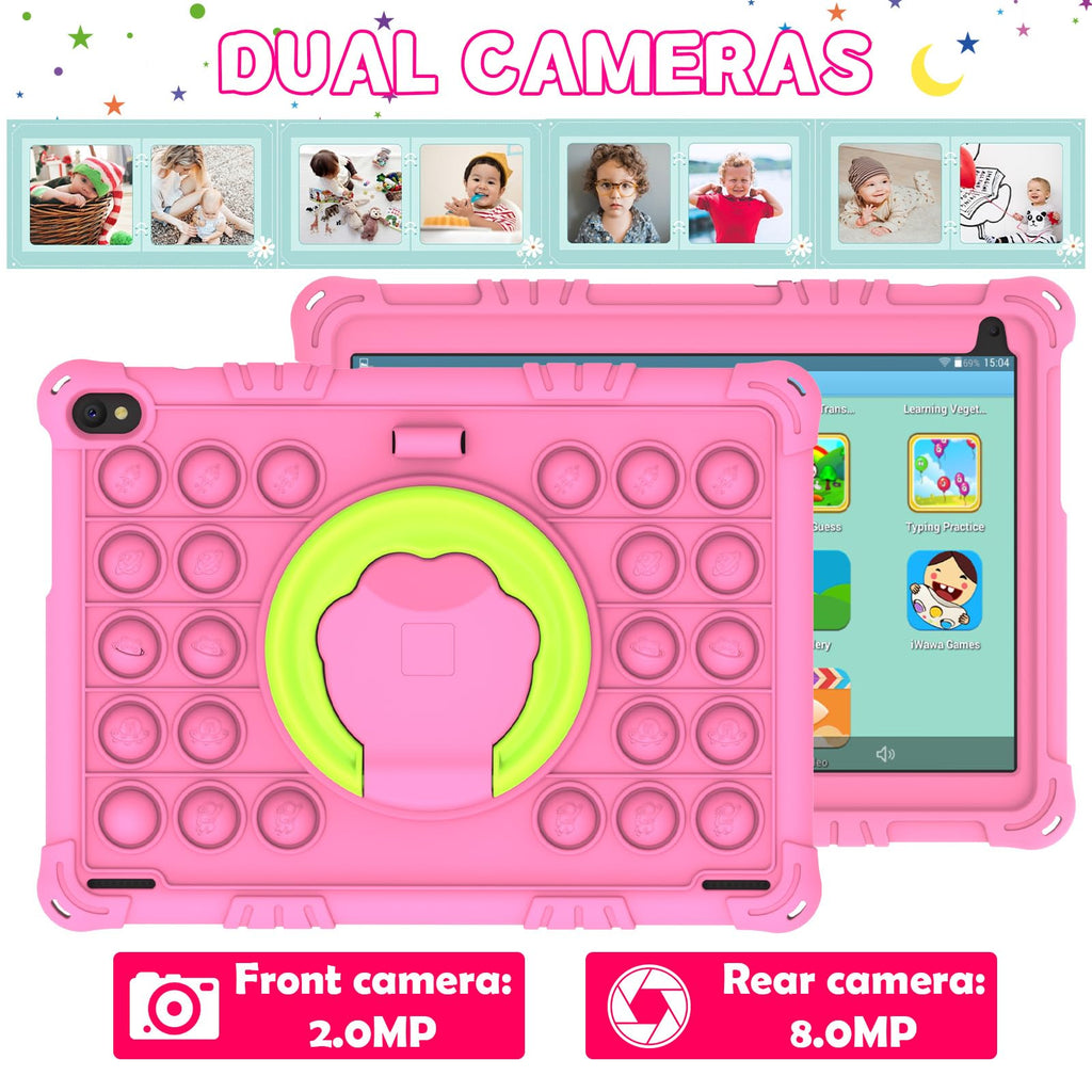 10 inch Kids Tablet 8GB RAM 32GB ROM Pink Q1876