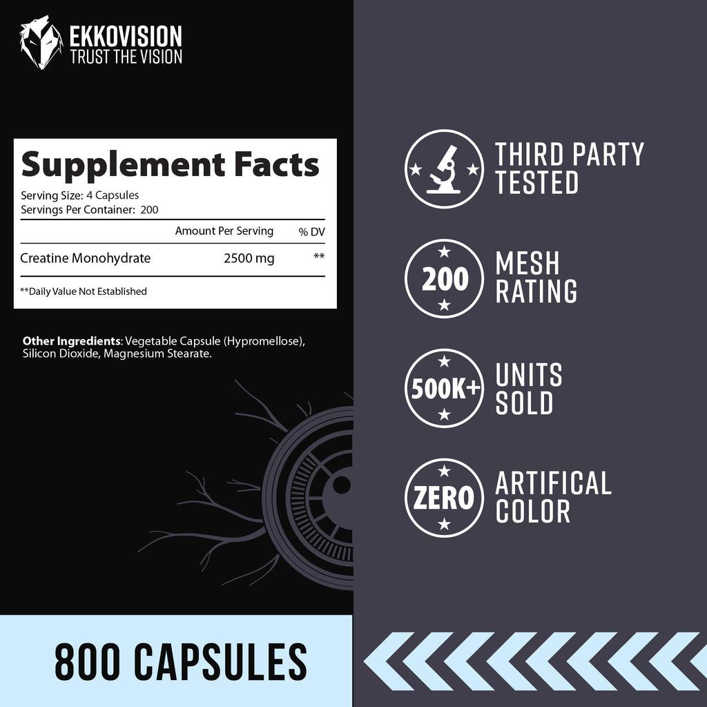 Creatine Monohydrate Capsules J673