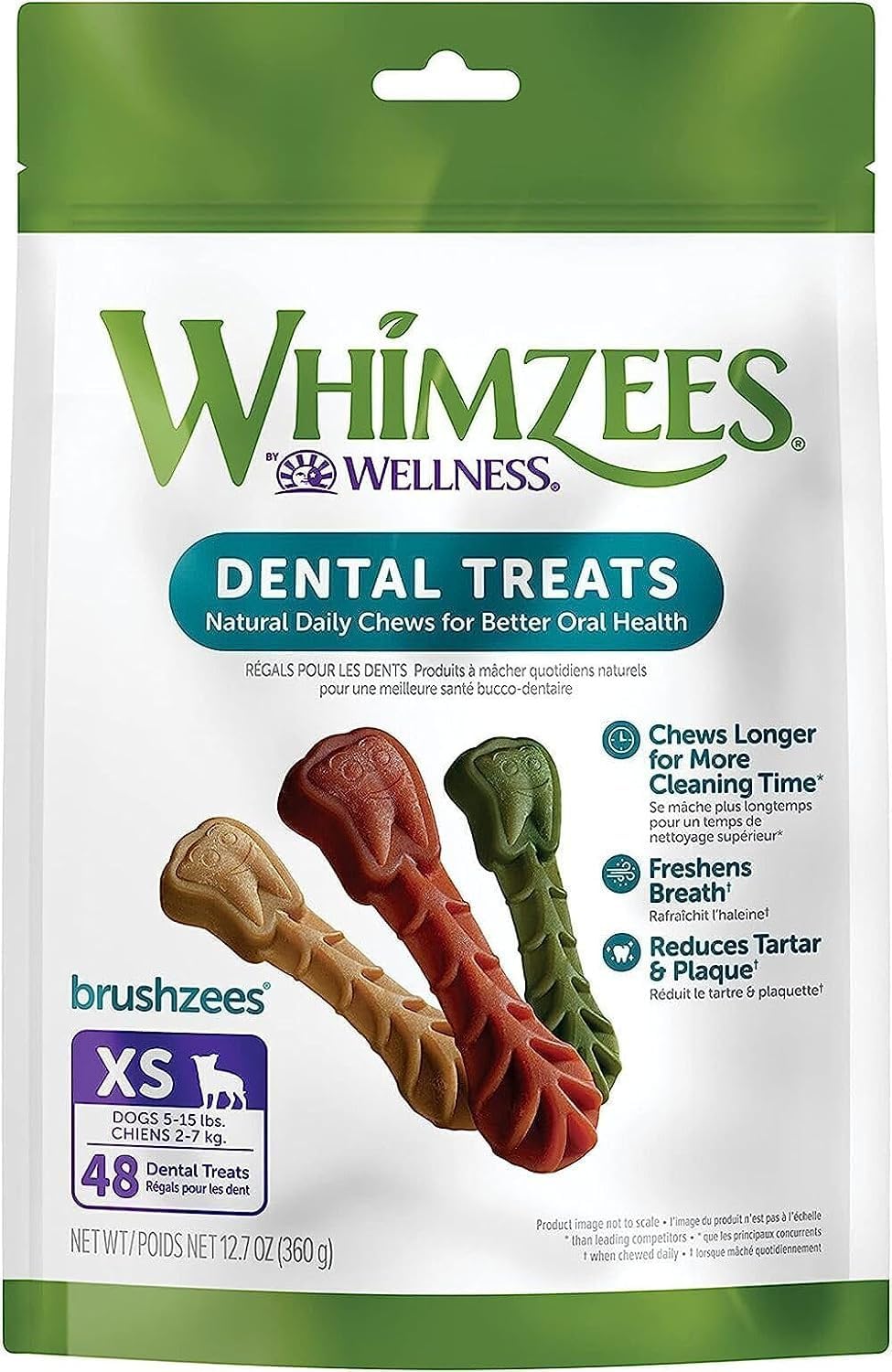Natural Grain-Free Dental Dog Treats Variety Pack H5297