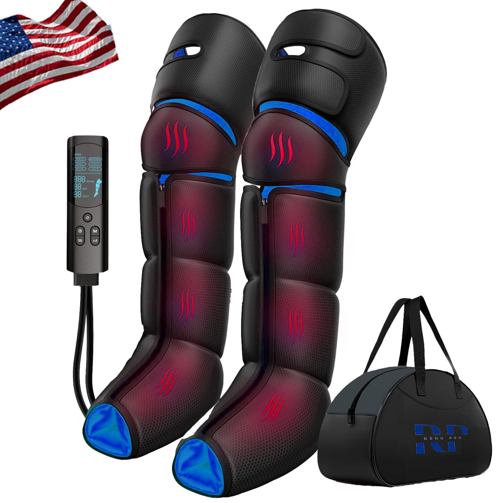 Air Compression Leg Massager with Heat V26565