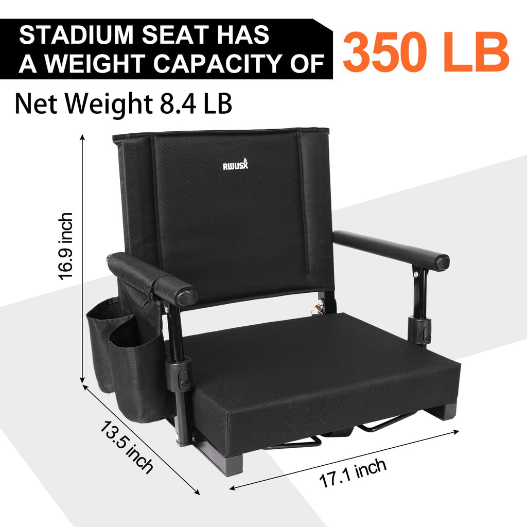 Padded Stadium Seats with Back Support C82104