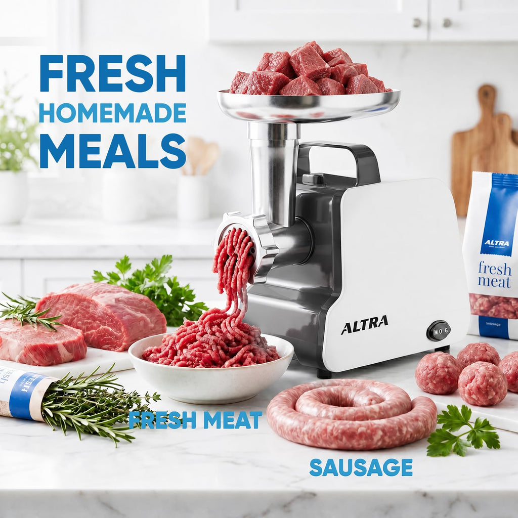 2300W Electric Meat Grinder with 2 Blades and 3 Grinding Plates Y380382