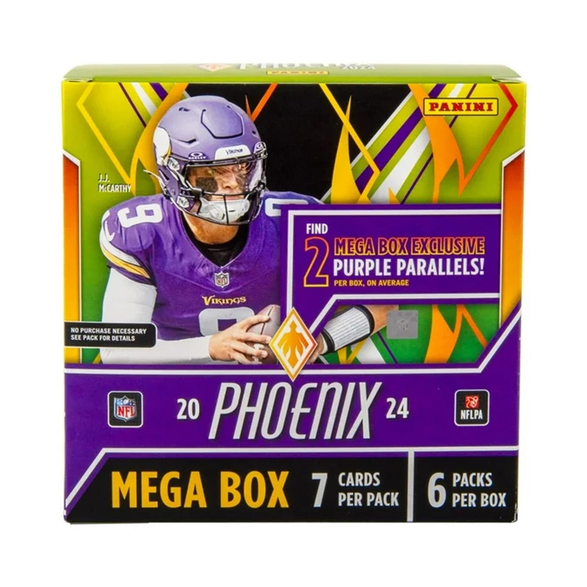 42 Cards NFL Football Trading Cards Mega Box J48105