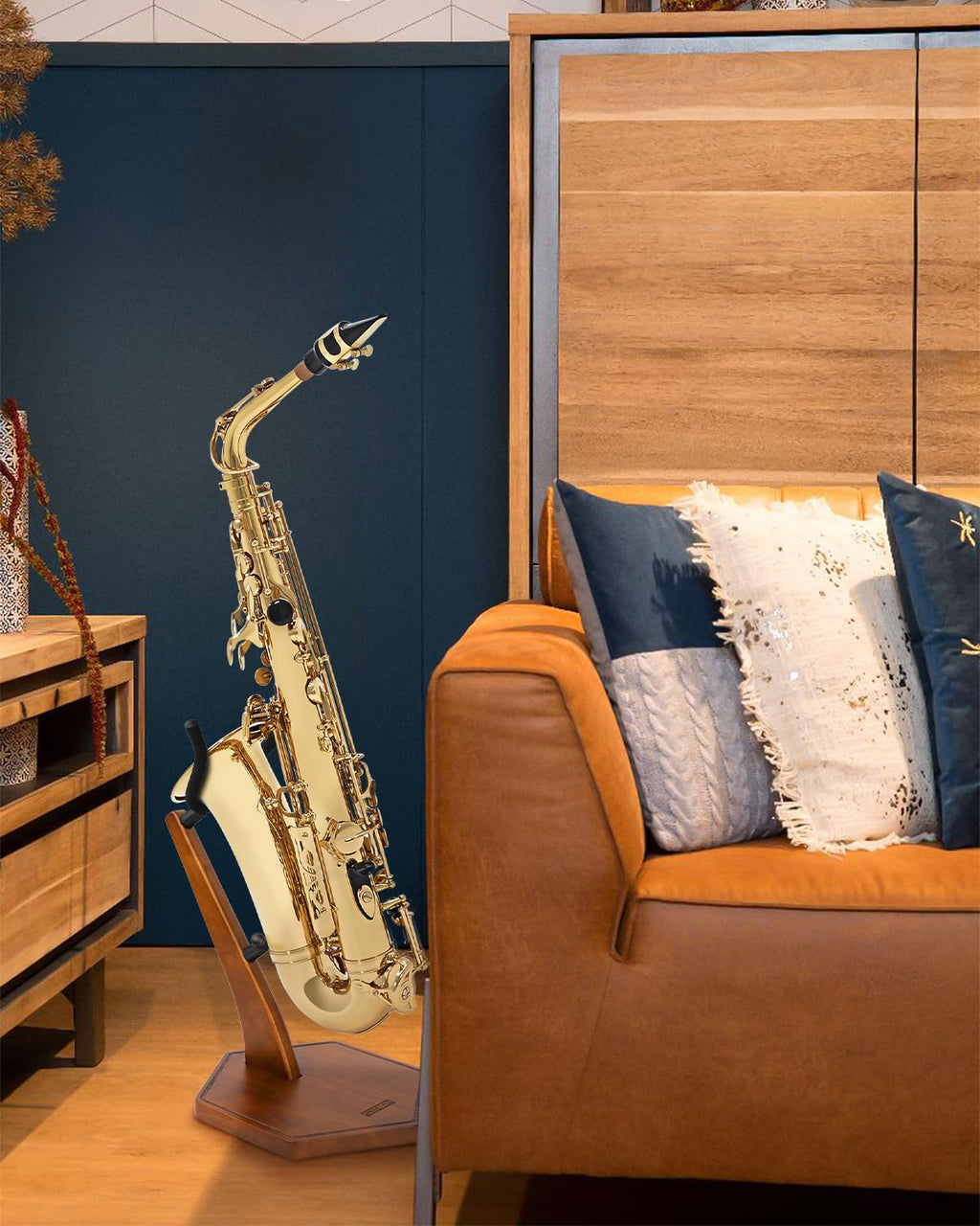 Wooden Saxophone Stand K65265
