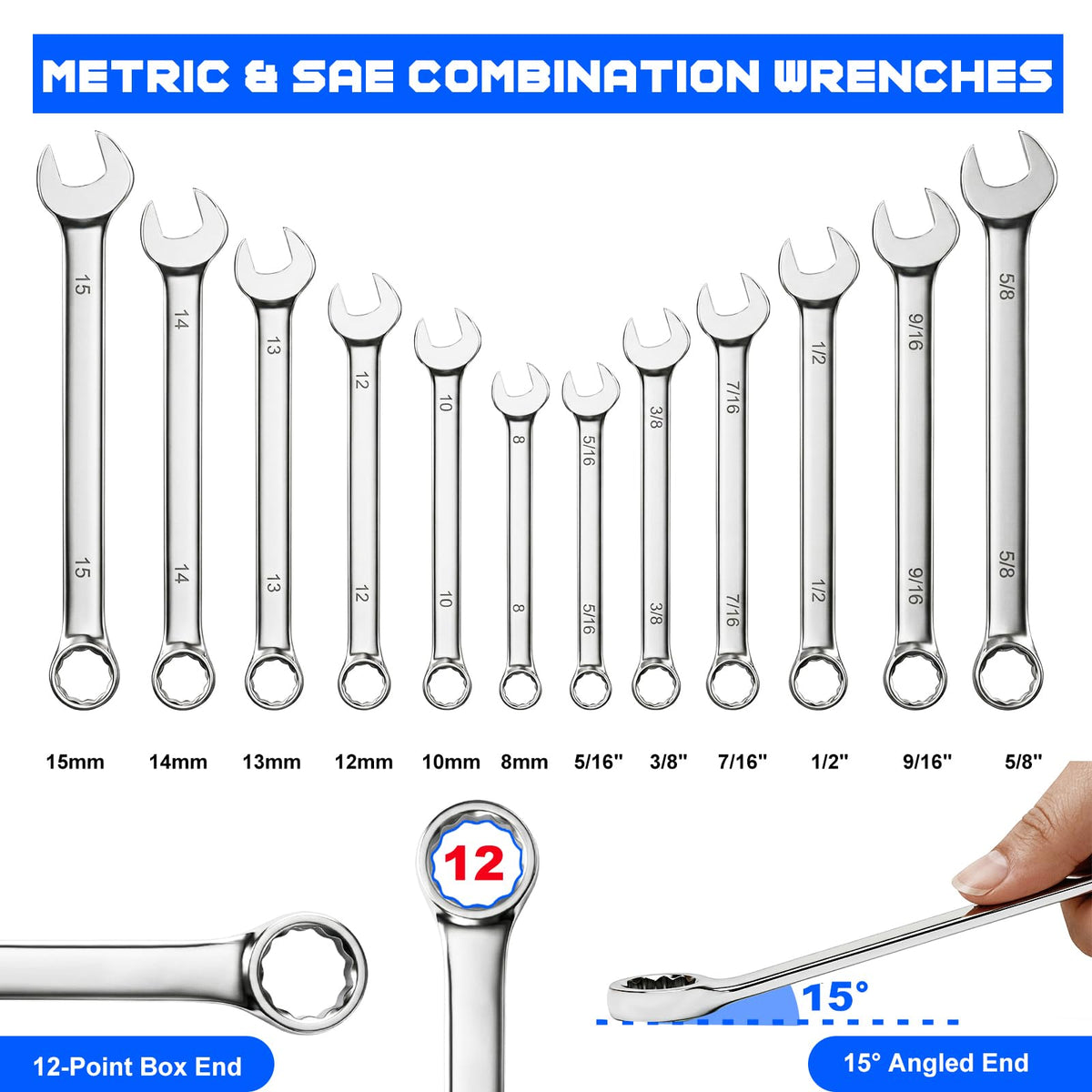 279-Piece Mechanics Tool Set with Toolbox S4744