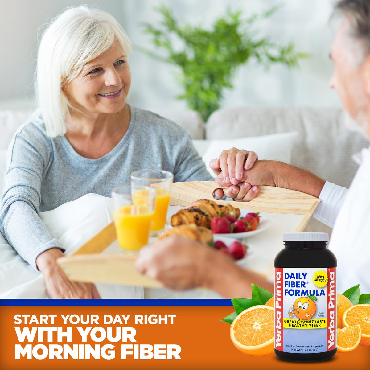 Orange Daily Fiber Formula 1 pound Gluten Free U183417