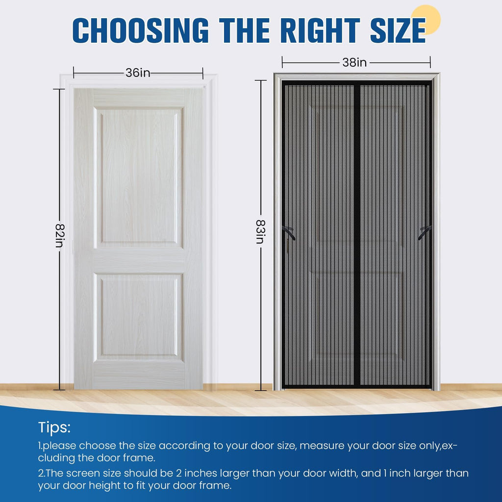 Magnetic Screen Door 38"×83" H314184
