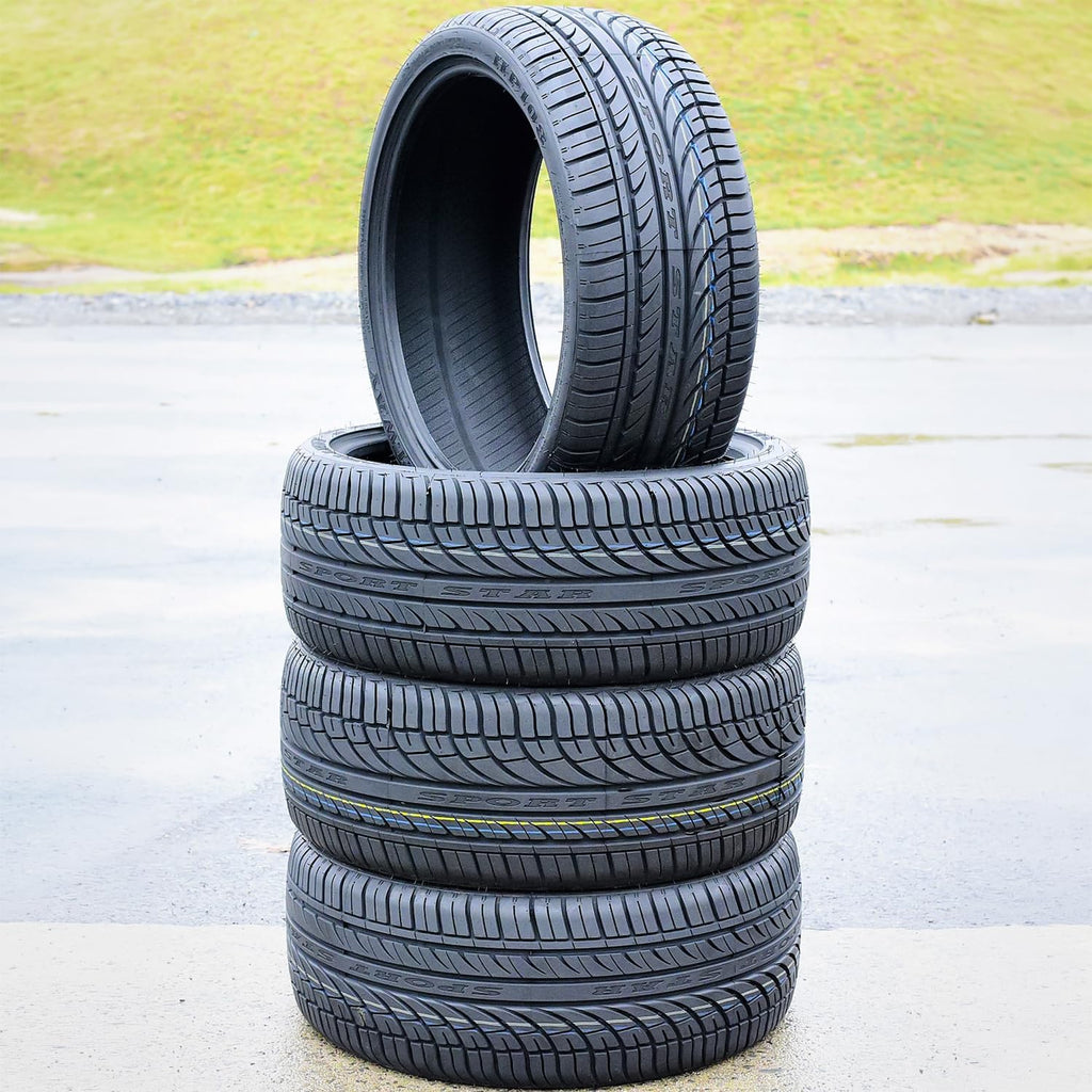 Set of 4 All-Season Passenger Car High Performance Radial Tires 235/45R18 98W K794857