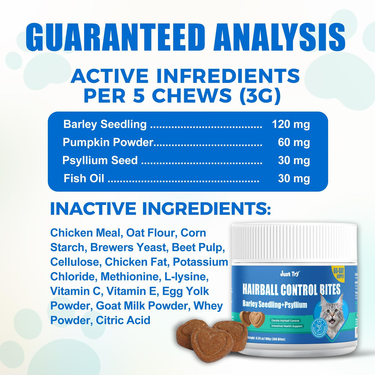 Hairball Control Cat Treats I81303