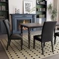 Black PU Dining Chairs Set of 2 B25803
