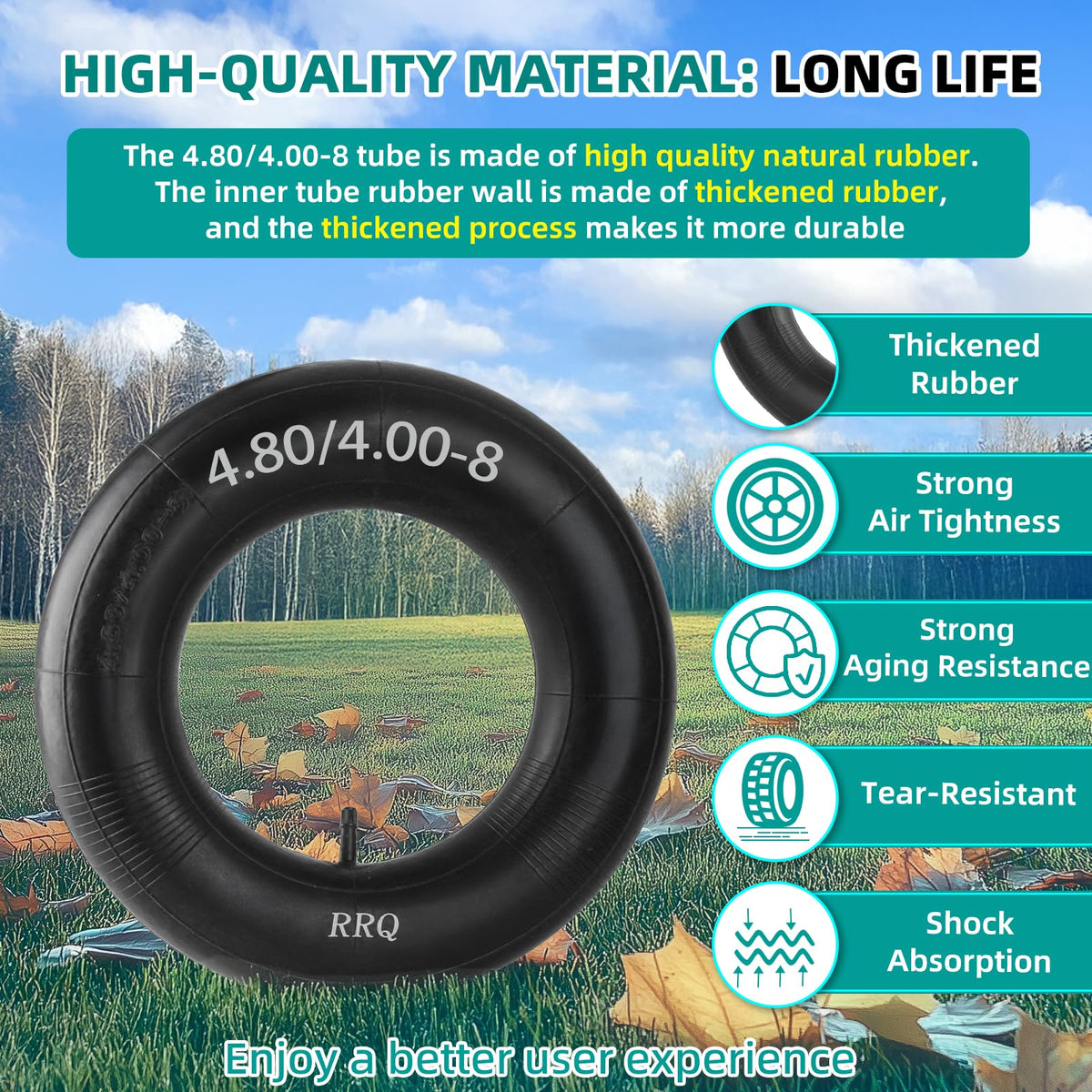 4.80/4.00-8 Tire Inner Tube 2 Pack G199