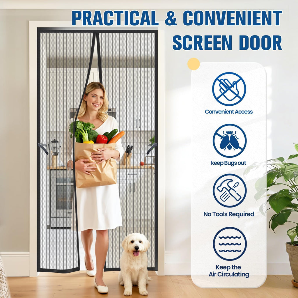 Magnetic Screen Door 38"×83" H314184