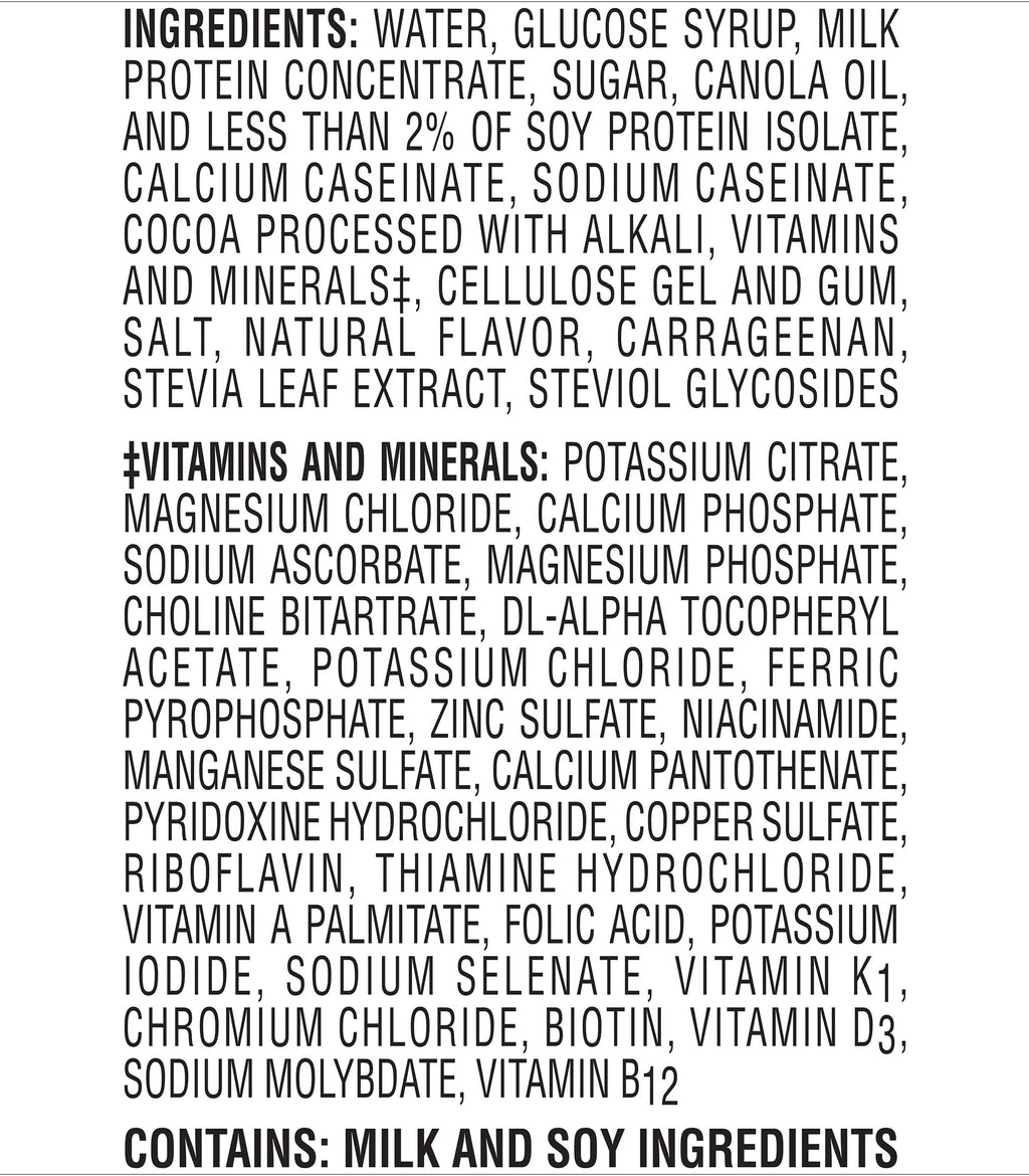 High Protein Nutritional Drink Rich Chocolate 8 FL OZ 12 CT U813193