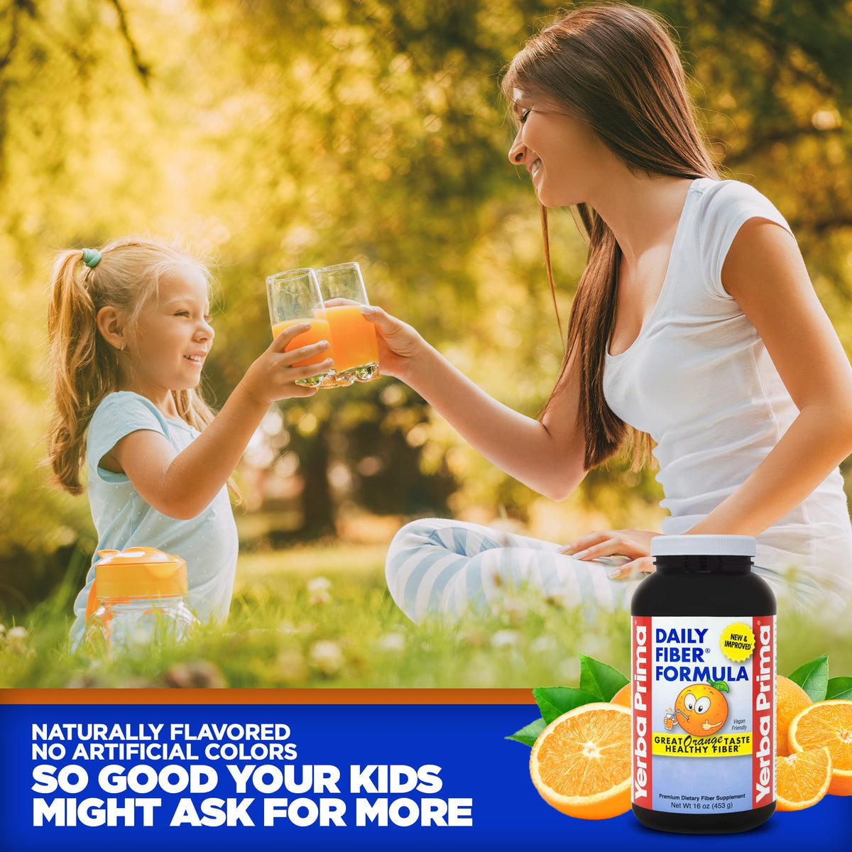Orange Daily Fiber Formula 1 pound Gluten Free U183417