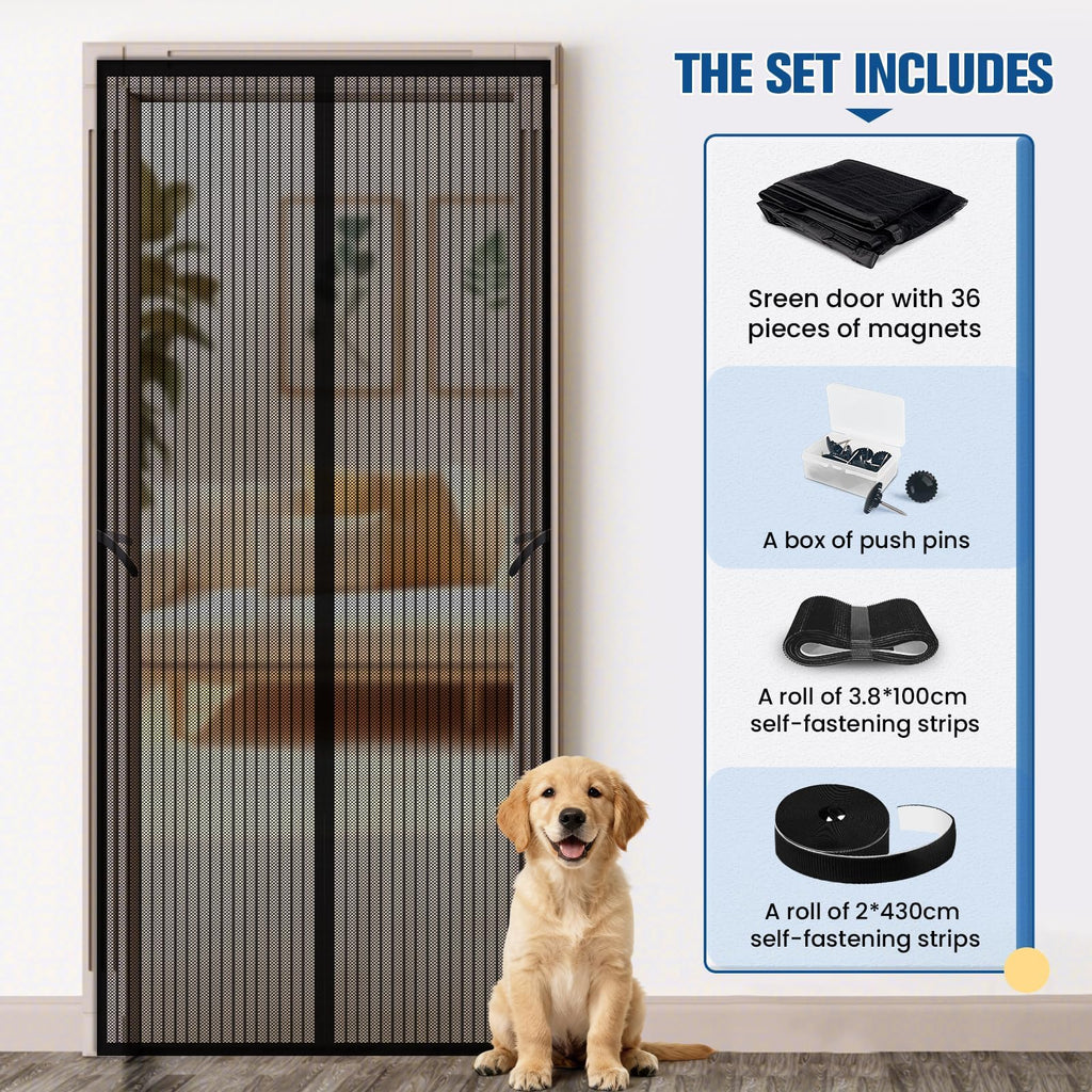 Magnetic Screen Door 38"×83" H314184