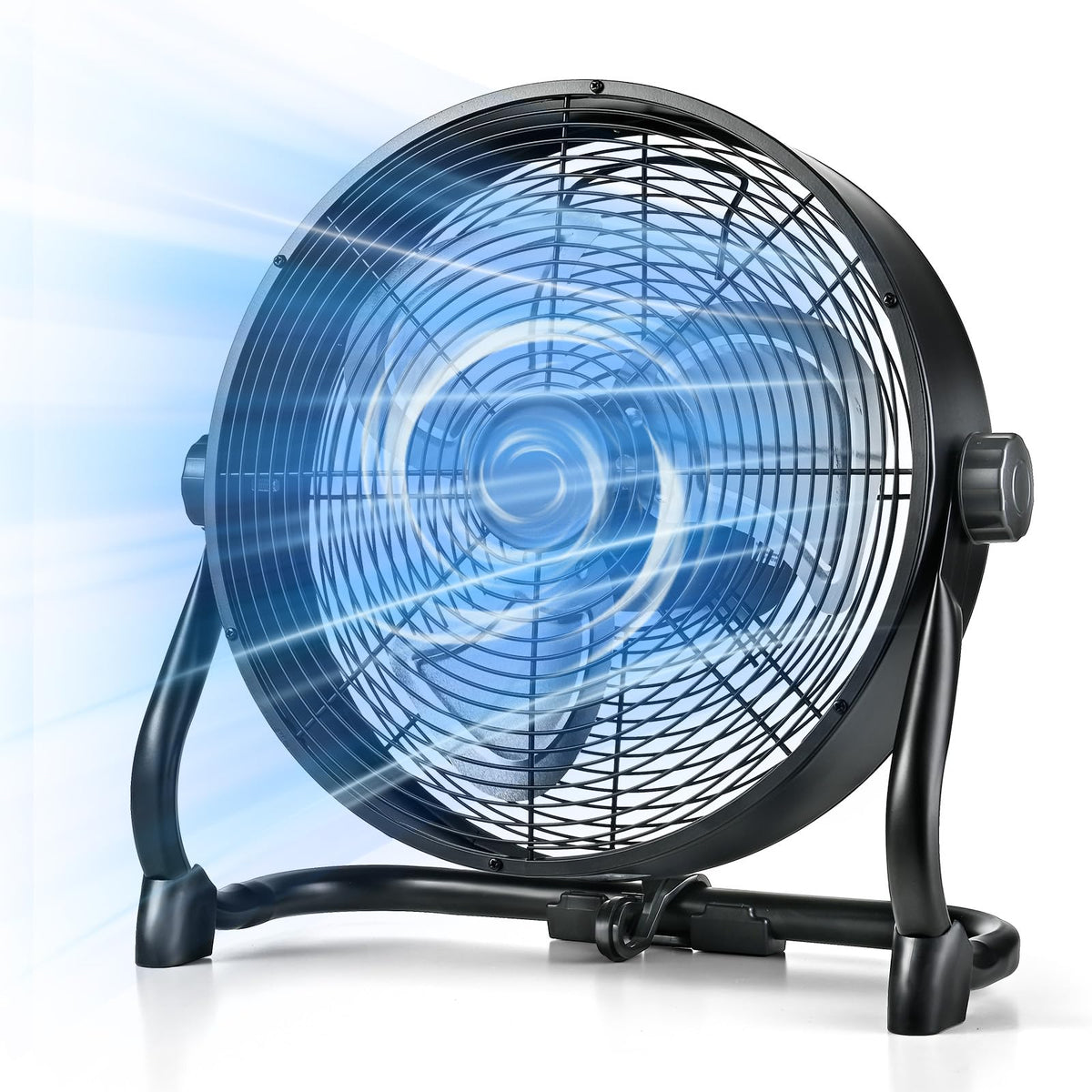12" Rechargeable Battery Powered Portable Outdoor Fan B547