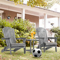 Solid Cedar Wood Adirondack Chairs Set of 2 G47384