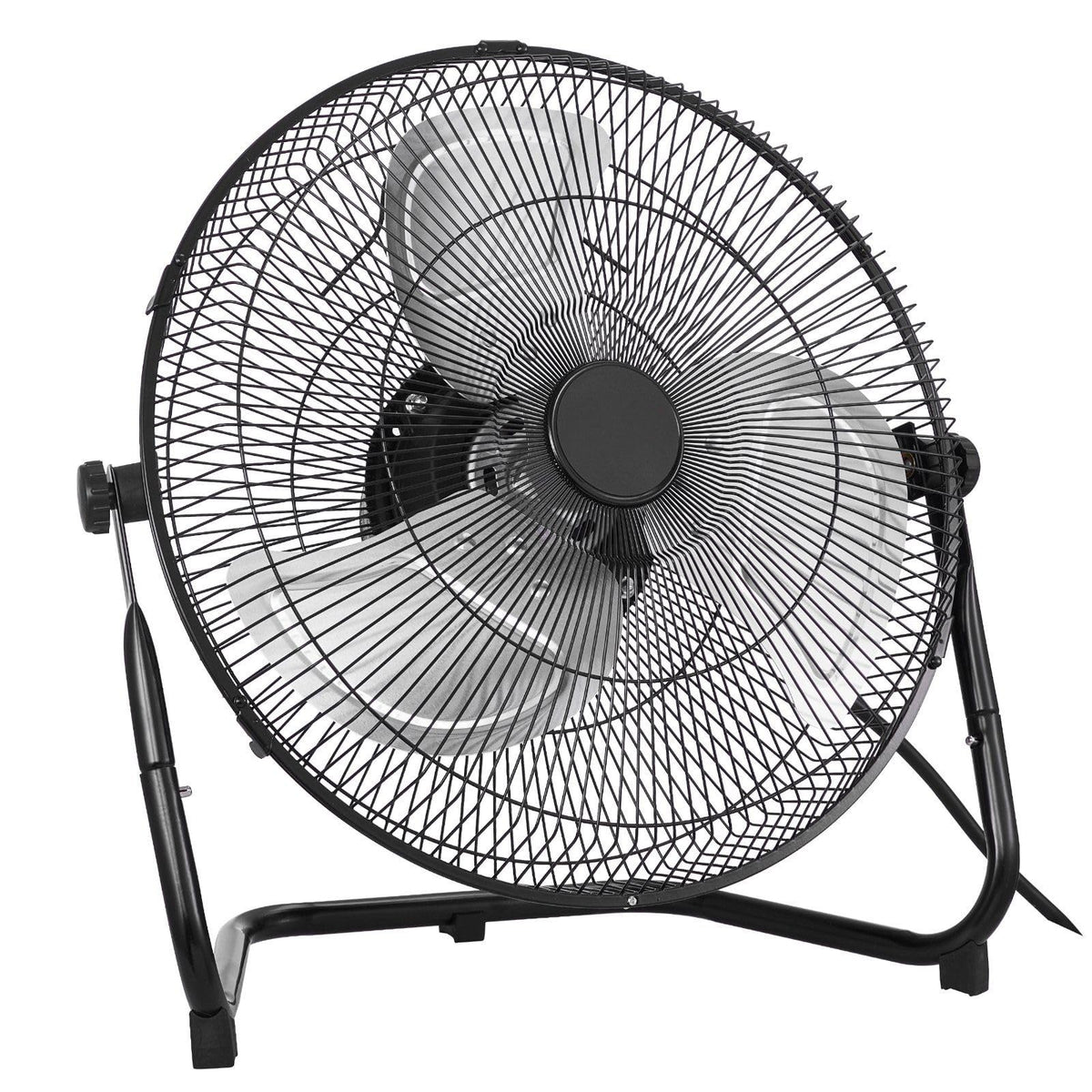 20 Inch 3 Speed Metal Floor Fans 2-Pack D953