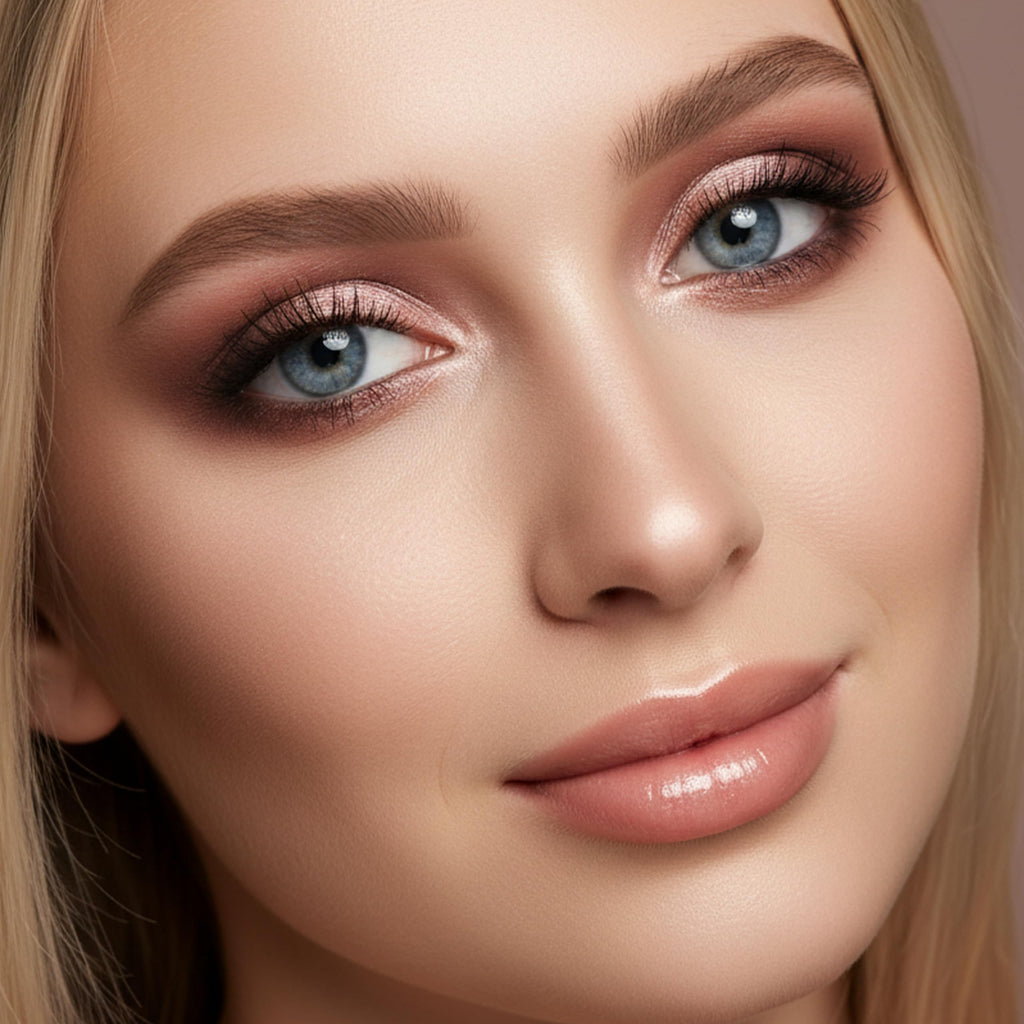 16 Soft Nude Shimmer & Matte Eyeshadow Palette L24321