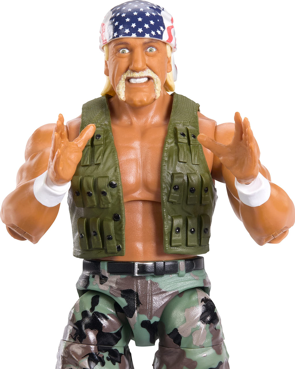 Hulk Hogan Action Figure with Accessory and Build-A-Figure Parts C133