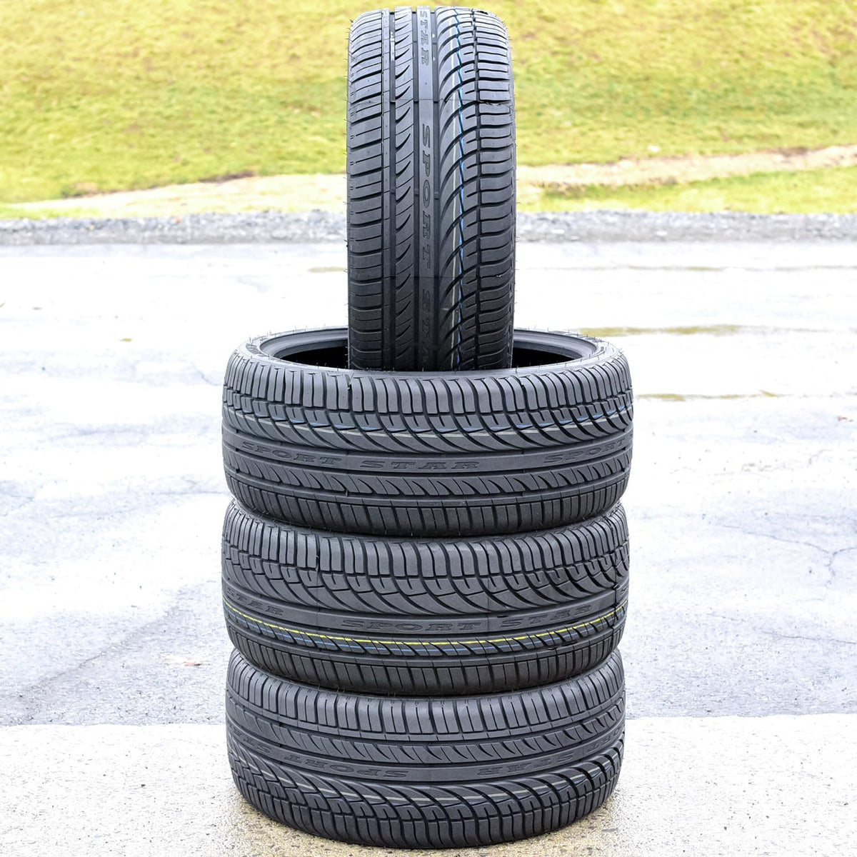 Set of 4 All-Season Passenger Car High Performance Radial Tires 235/45R18 98W K794857