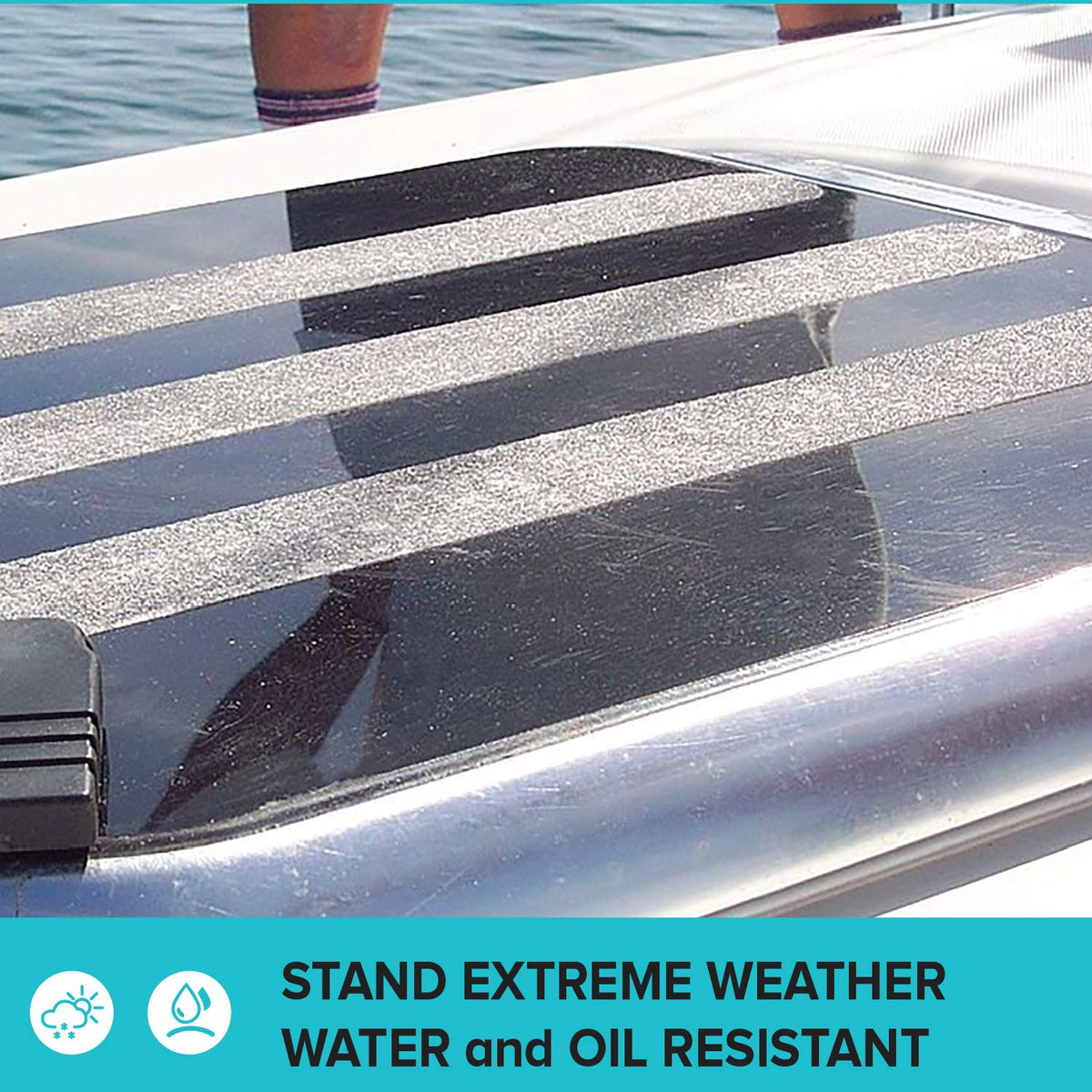 Clear Anti Slip Tape 1" x17Ft Waterproof Grip Tape U4768