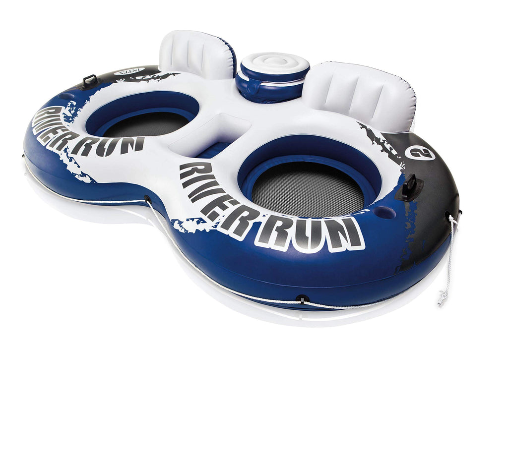 Inflatable 2-Person Floating Lake Lounge, 2-Pack K8061