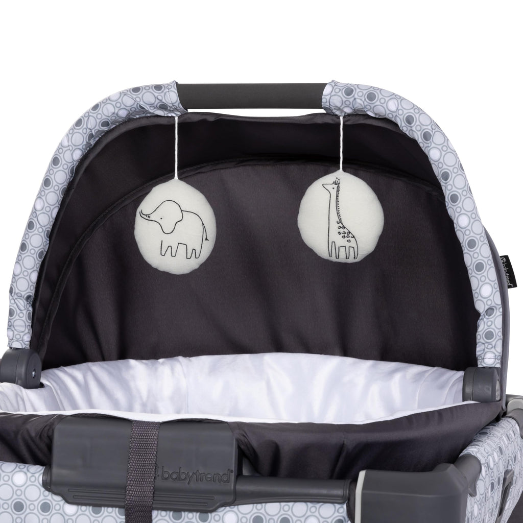 Nursery Den Playard with Rocking Cradle, Snooze Pod, Flip Over Changer I65025