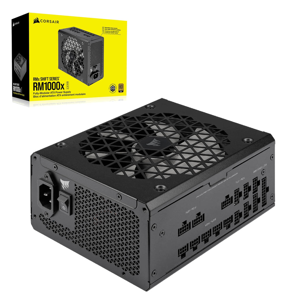 Black ATX 3.1 PCIe 5.1 Power Supply J42707