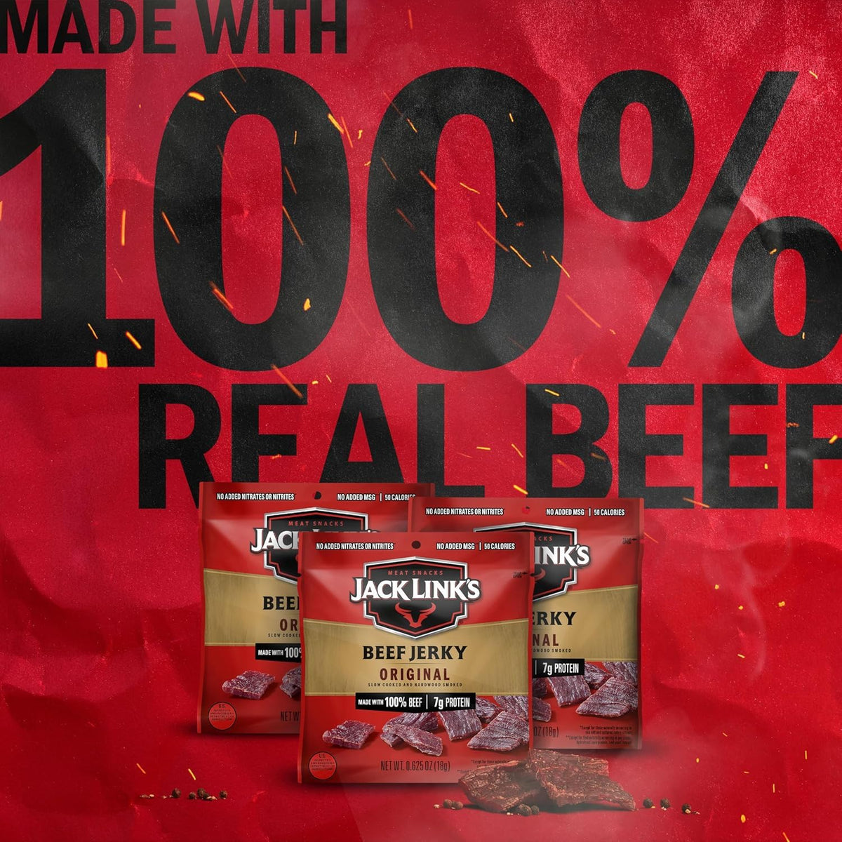 Original Beef Jerky Multipack 5 Pack 0.625 oz V73134