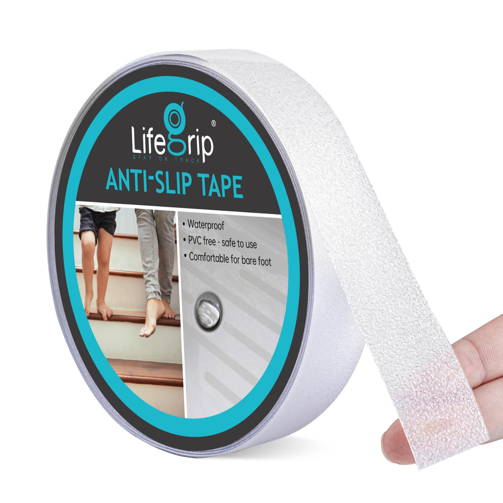 Clear Anti Slip Tape 1" x17Ft Waterproof Grip Tape U4768