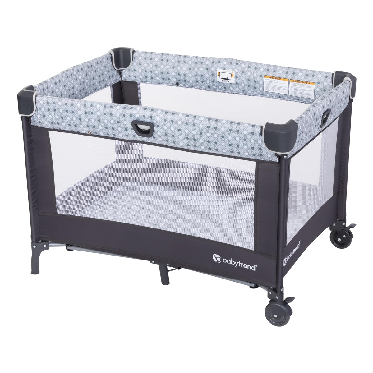 Nursery Den Playard with Rocking Cradle, Snooze Pod, Flip Over Changer I65025