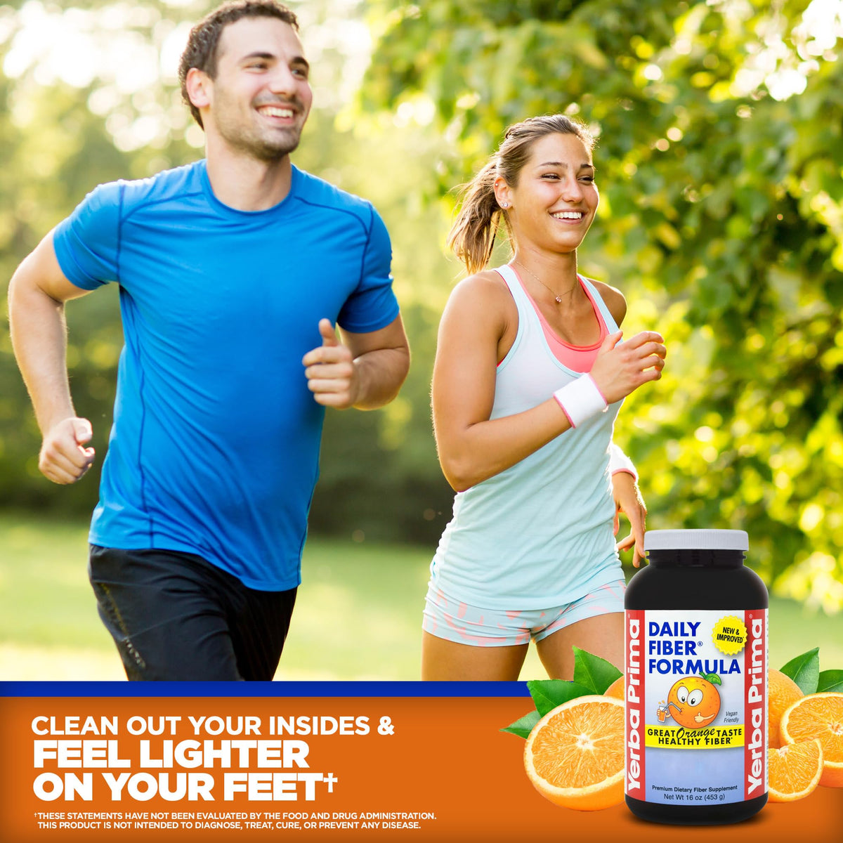 Orange Daily Fiber Formula 1 pound Gluten Free U183417