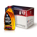 10W-40 Synthetic Blend Motorcycle Motor Oil 12 Quarts Z78004