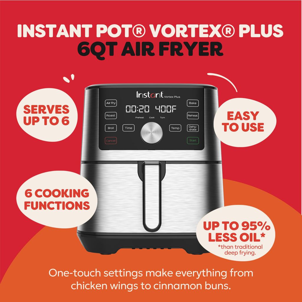 6-in-1 Stainless Steel Air Fryer Q72062